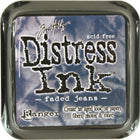 Tim Holtz: Distress Ink Pute - Faded Jeans