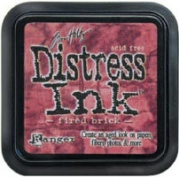 Tim Holtz: Distress Ink Pute - Fired Brick