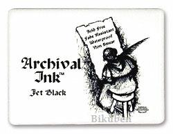 Archival Ink Jumbo Pad: JET BLACK