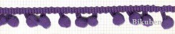 Fancy Pants: Ball Trim - PURPLE  RIBBON  (metervis)