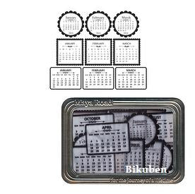 Maya Road: 2010 Mini Calendars Sheer - Black & White