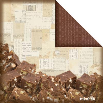 Creative Imaginations:  - Chocolate Fudge    12 x 12"