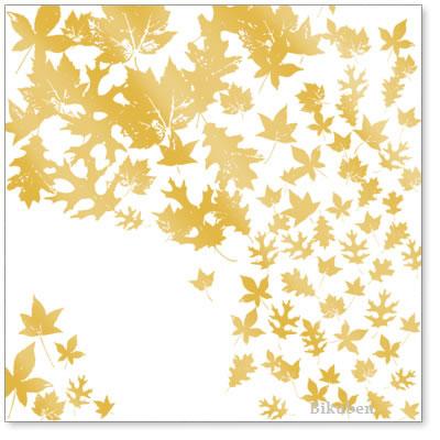 Hambly: Autumn Breeze - Gold Overlay  12 x 12"