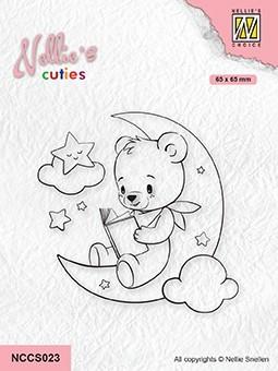 Nellie Snellen - Clear Stamp - Cuties - Bedtime Stories