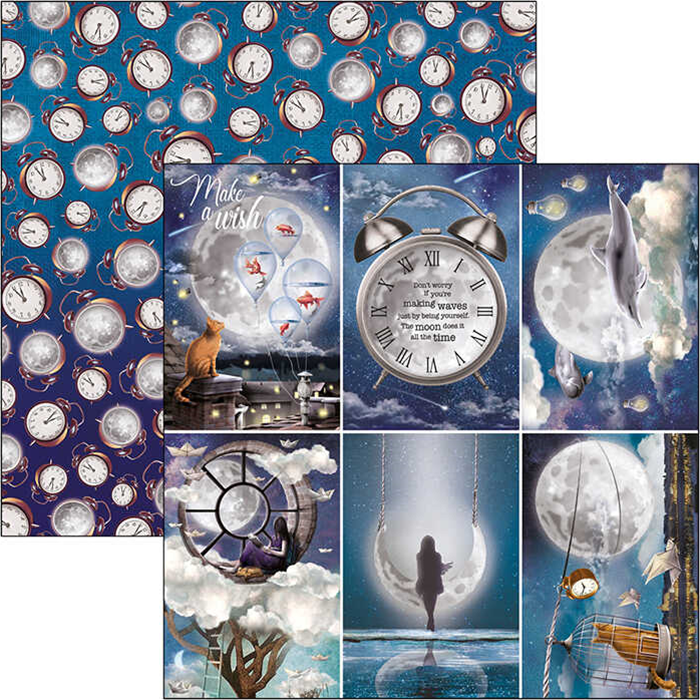 Ciao Bella - Moon & Me - Paper Pack   (24 ark) 6 x 6"
