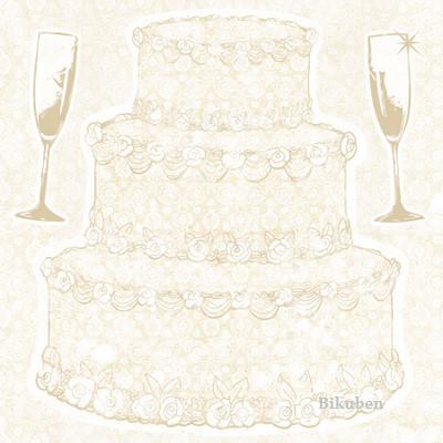 TPC Studio: Mr & Mrs - Three Liered Cake Die Cut Paper