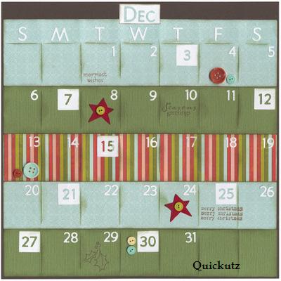 Quickutz: Calendar Kit Cookie Cutters   