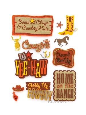 MM: Design Shop Stickers - COWBOY