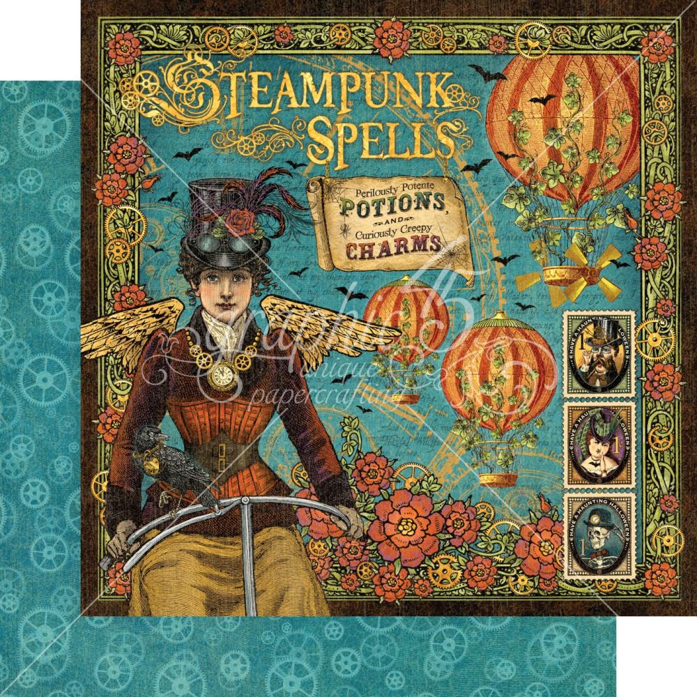 Graphic 45 - Steampunk Spells - Deluxe Collectors Edition - 8 x 8"