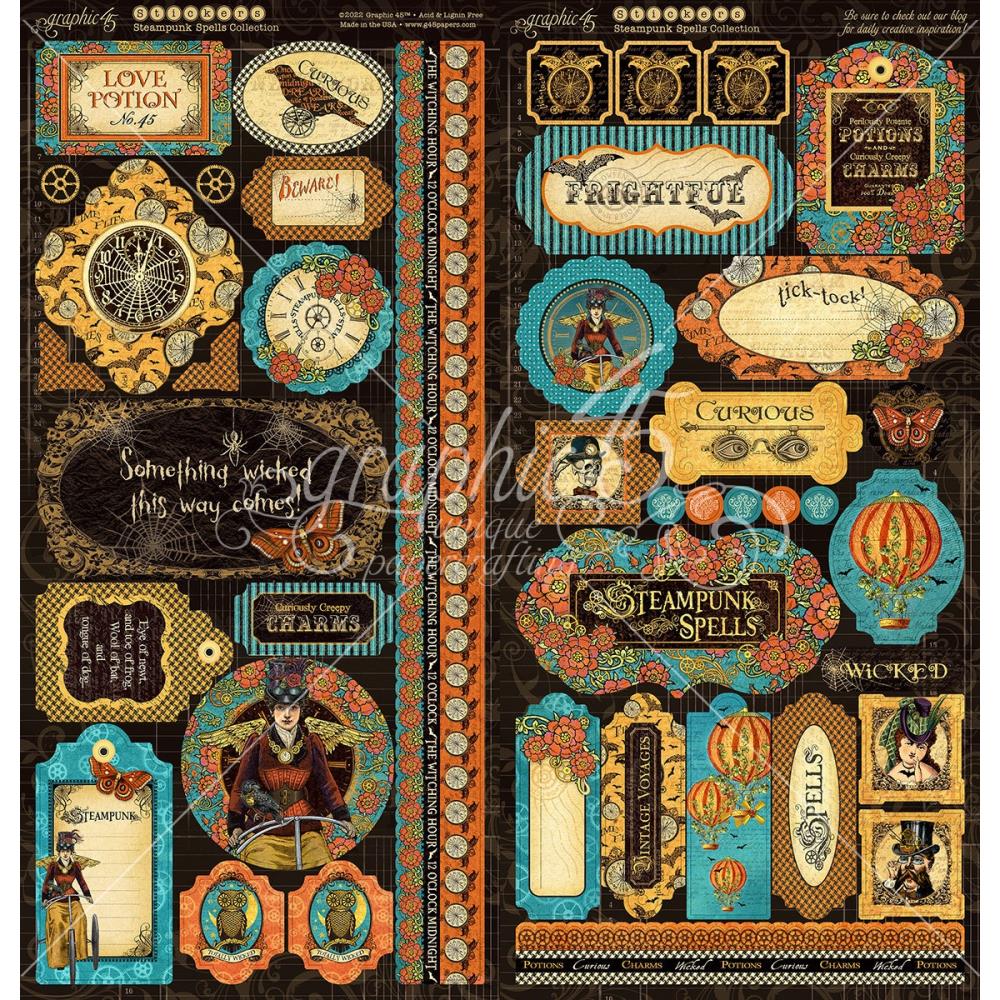 Graphic45 - Steampunk Spells - Deluxe Coll. Edition - 12 x 12"
