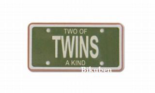 Karen Foster: TWINS - Mini License Plate