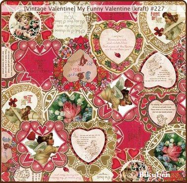 Fancy Pants: Vintage Valentine - My Funny Valentine    12 x 12"