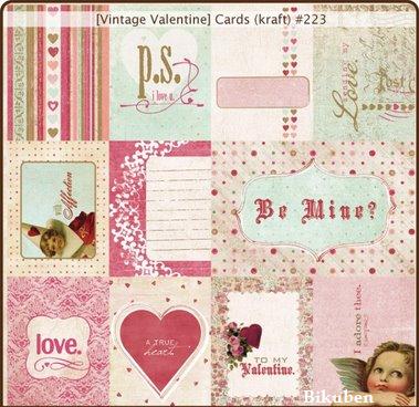Fancy Pants: Vintage Valentine - Valentine Cards    12 x 12"