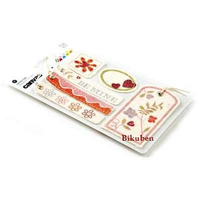 Basic Grey: Sugar Rush Canvas Tags