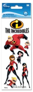 Ek Success: Incredibles - Dimensjonal Stickers