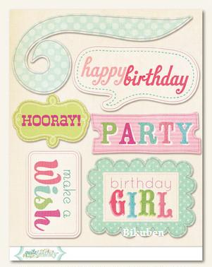 MME:Mary Mary - Happy Birthday  Accessory Sheet
