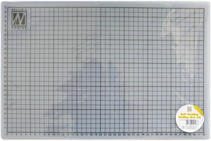 Nellie Snellen -Transparent  Skjærematte - A3 - 45cm x 29,7 cm