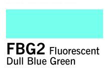 Copic Sketch: Flourescent Dull Blue Green     No.FBG-2