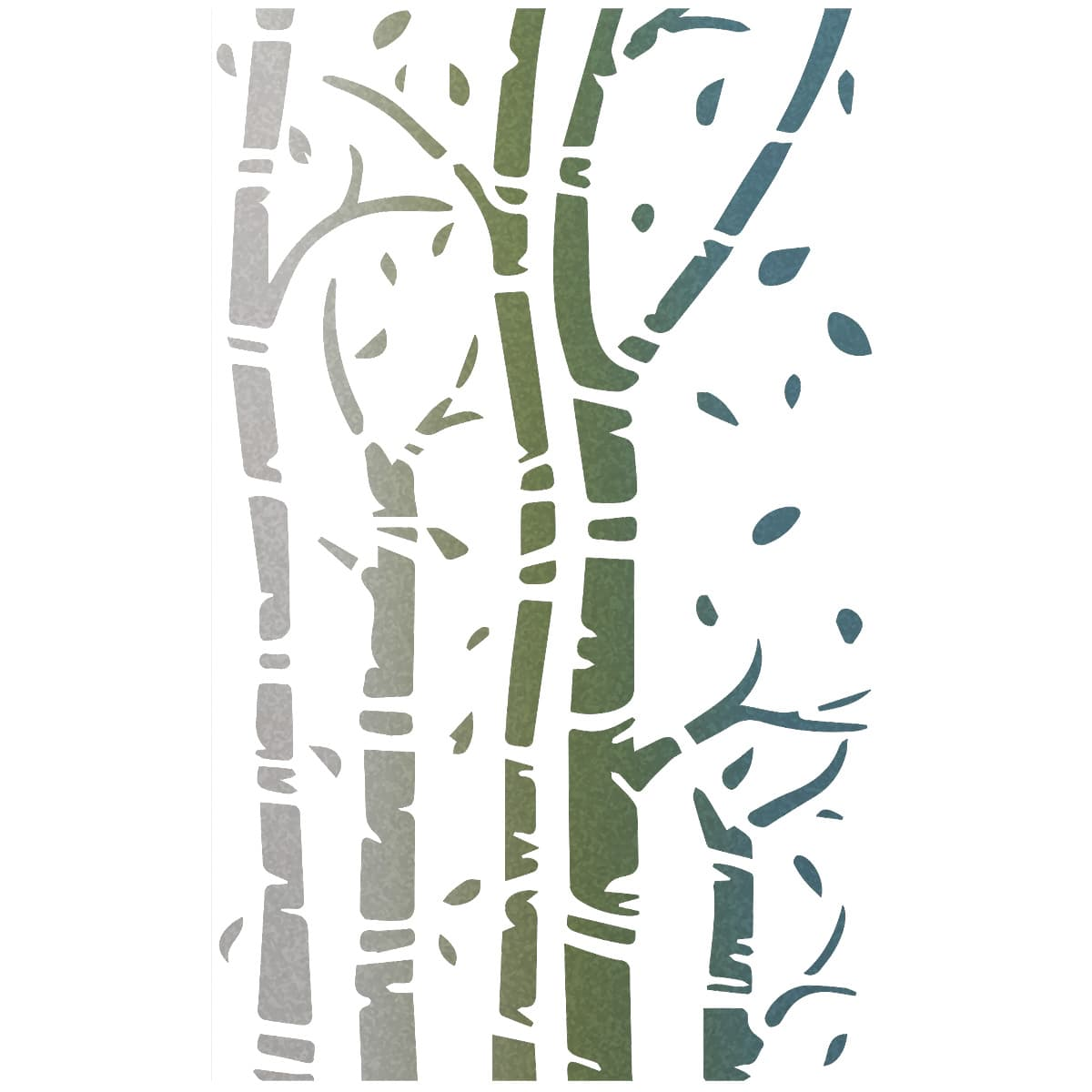 Ciao Bella - Stencil - Birch Trees - 5 x 8"
