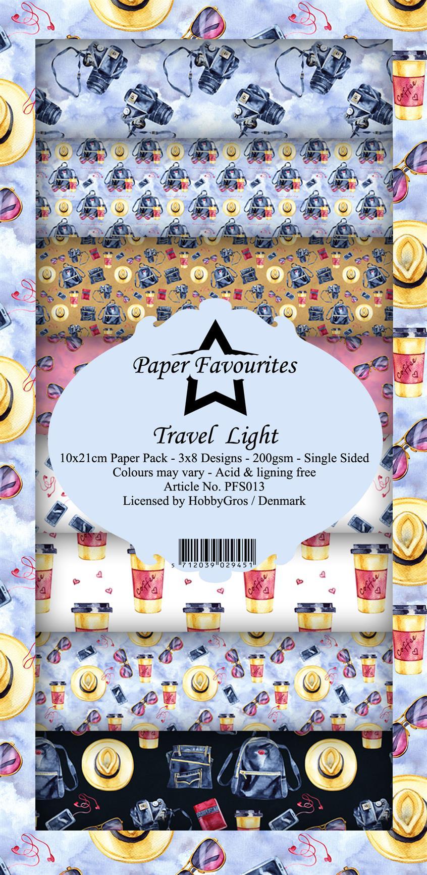 Paper Favourites -  Paper pad - Slim Line - Travel Light