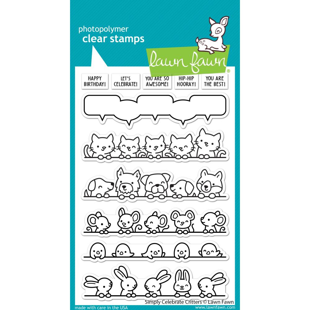 Lawn Fawn - Clear Stamps - Critters