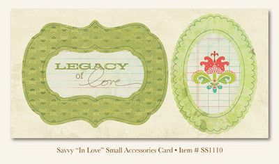So Sophie - Savvy - "In Love"  ACCESSORIES CARD