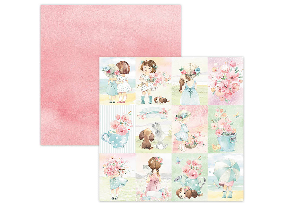 Studiolight -  Little blossom  - Background papers - 12 x 12"