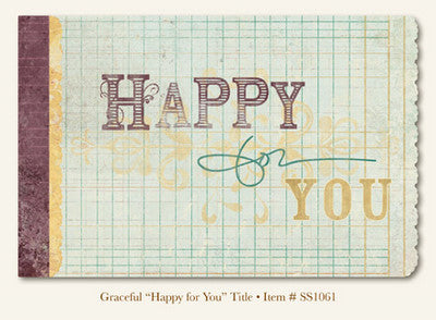 So Sophie - Graceful - "Happy for You"  TITLE