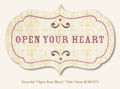 So Sophie - Graceful - "Open your Heart"  TITLE