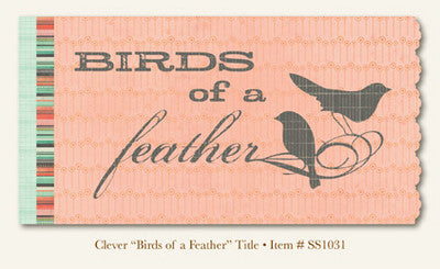 So Sophie - Clever - "Birds of a Feather"  TITLE