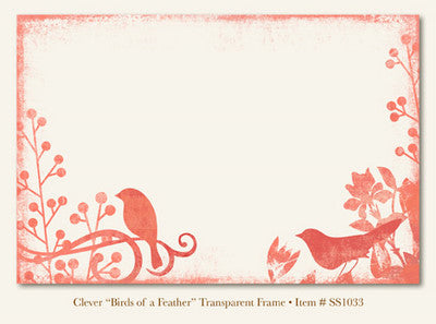 So Sophie - Clever - "Birds of a Feather"  Frame