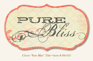 So Sophie - Clever - "Pure Bliss"  TITLE