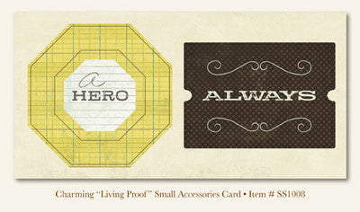 So Sophie - Charming - "Living Proof"  ACESSORIES CARD