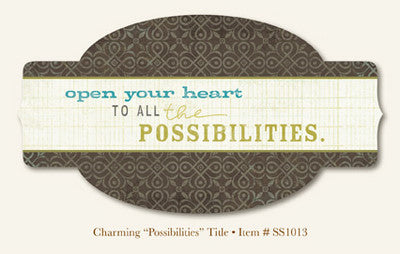 So Sophie - Charming - "Possibilities"  TITLE