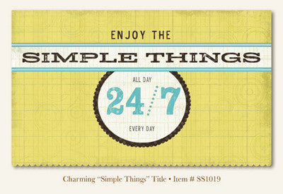 So Sophie - Charming - "Simple Things"  TITLE