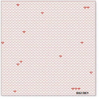 Hambly: Little hearts red overlay