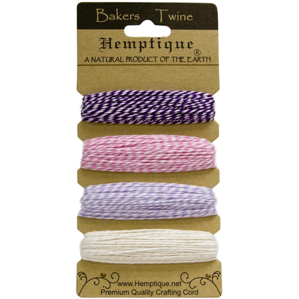 Hemptique Cotton - Bakers Twine - Raspberry Sorbet