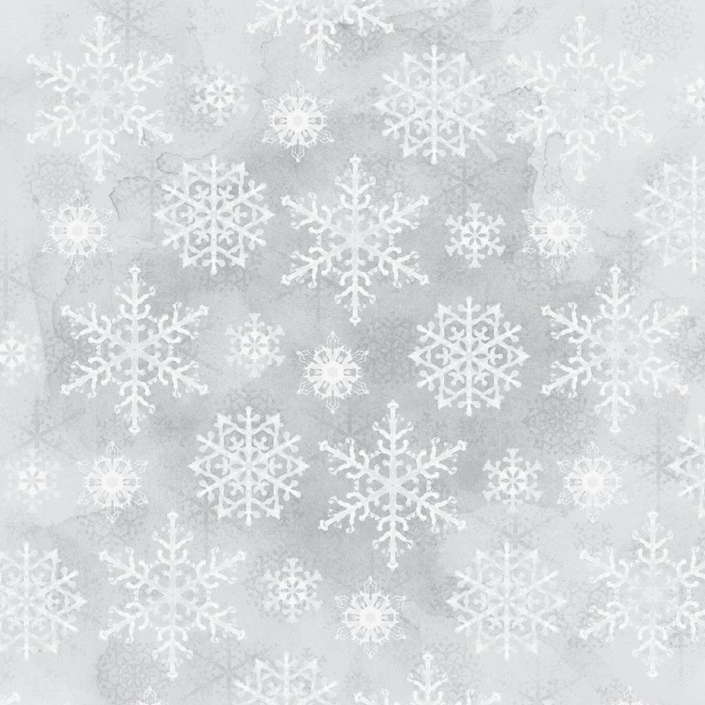 Kaisercraft - Whimsy Wishes - Snowfall -  12 x12"