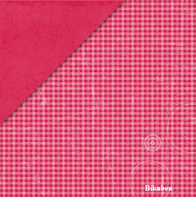 LYB: Snugglebug - Boy Gingham/Red Flannel      12 x 12"