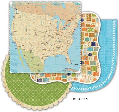LYB: Pack your Bags - 6x6 decorative edge cardstock