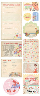 Melissa Frances: Kitschy Kitchen Chipboard