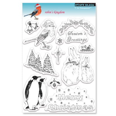 Penny Black: Robin's kingdom - Clear Stamps