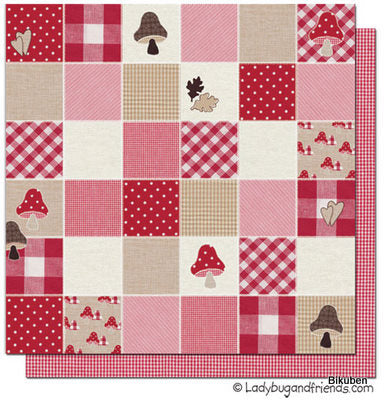 Ladybug & Friends: The Christmas Quilt - Under the Blanket   12 x 12"