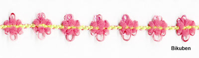 Prima: Jemie Ribbons - Pink Flower    (metervis)
