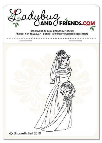 Ladybug & Friends: Spring Bride - Clear Stamp