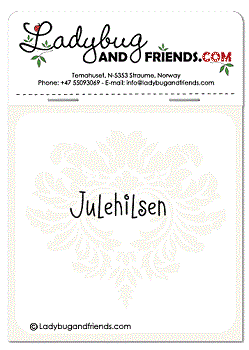 Ladybug & Friends: Julehilsen - Clear Stamp