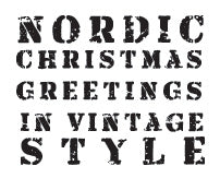 Inkido: Nordic Christmas  - stempel