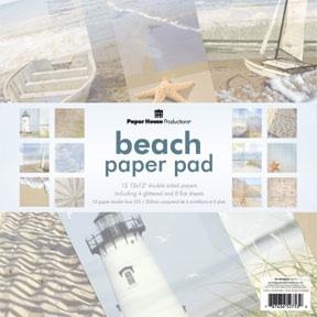 Paper House: Beach Paper Pad   12 x 12"