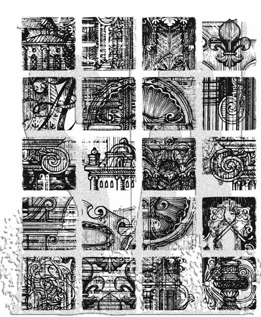 Tim Holtz Collection - Cling Stamps - Creative Blocks