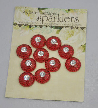Websters Page: Sparklers - Berry Red